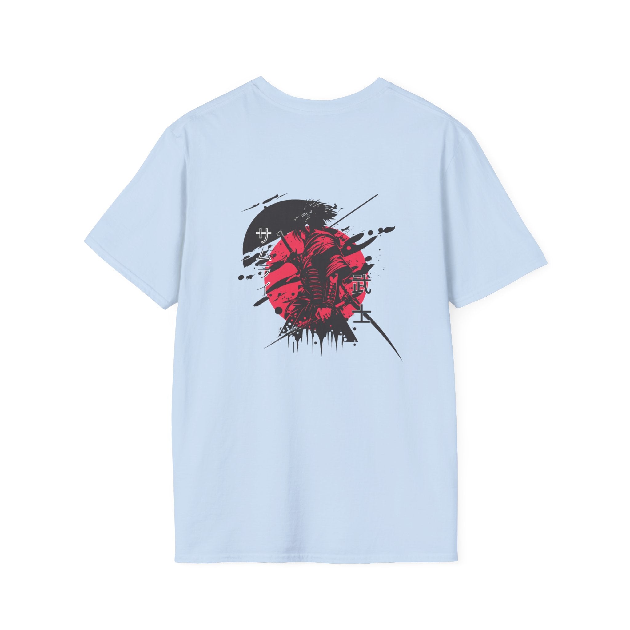 Graphic T-Shirt — Red Sun Samurai Back Print