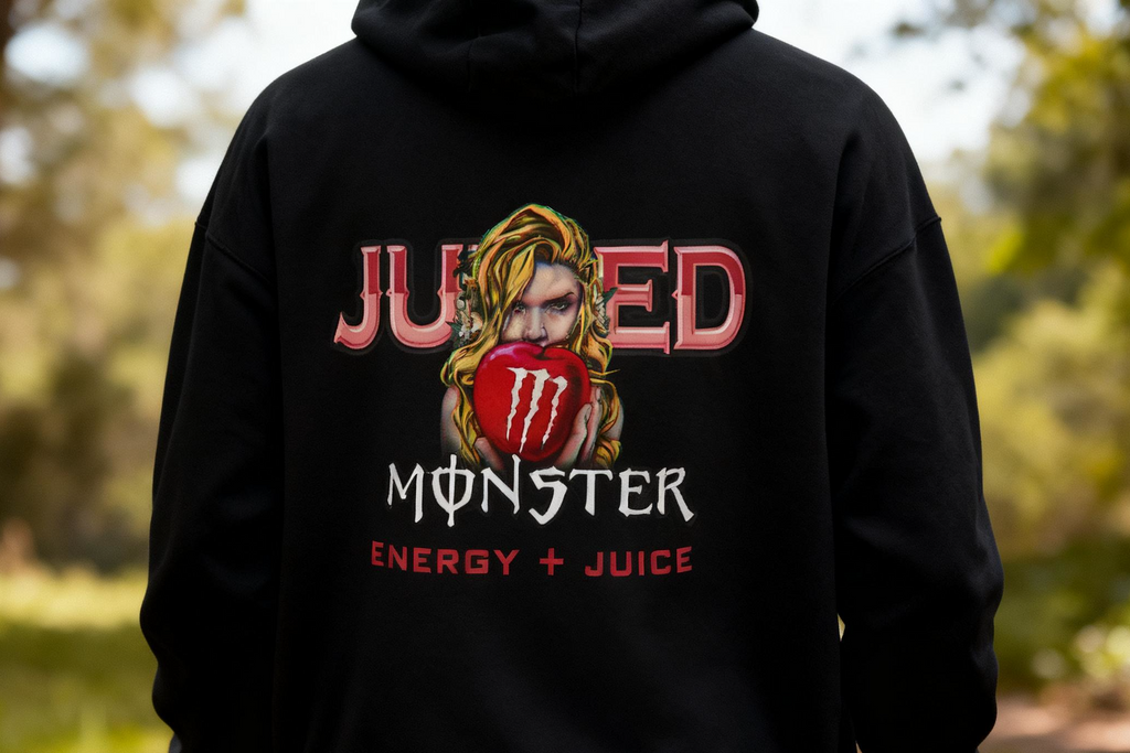 BAD APPLE Monster Energy Juice Hoodie Mens