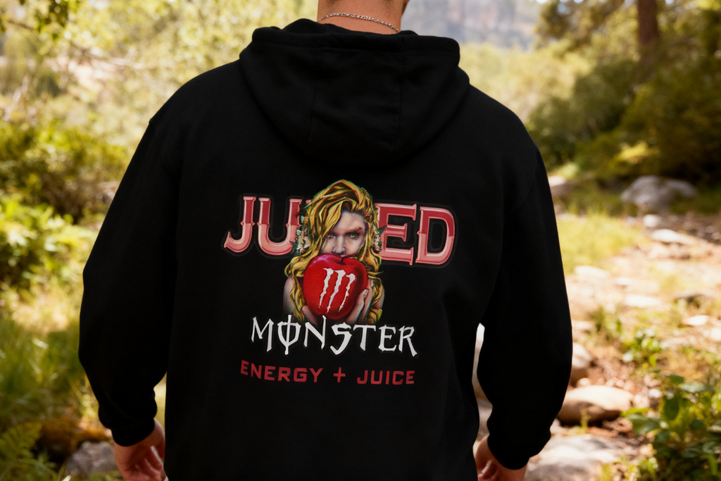 Hoodie - Juiced Monster Energy Graphic Pullover