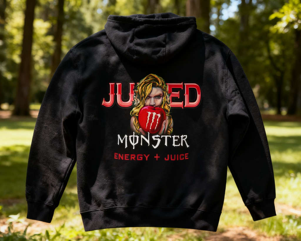 Hoodie - Juiced Monster Energy Graphic Pullover