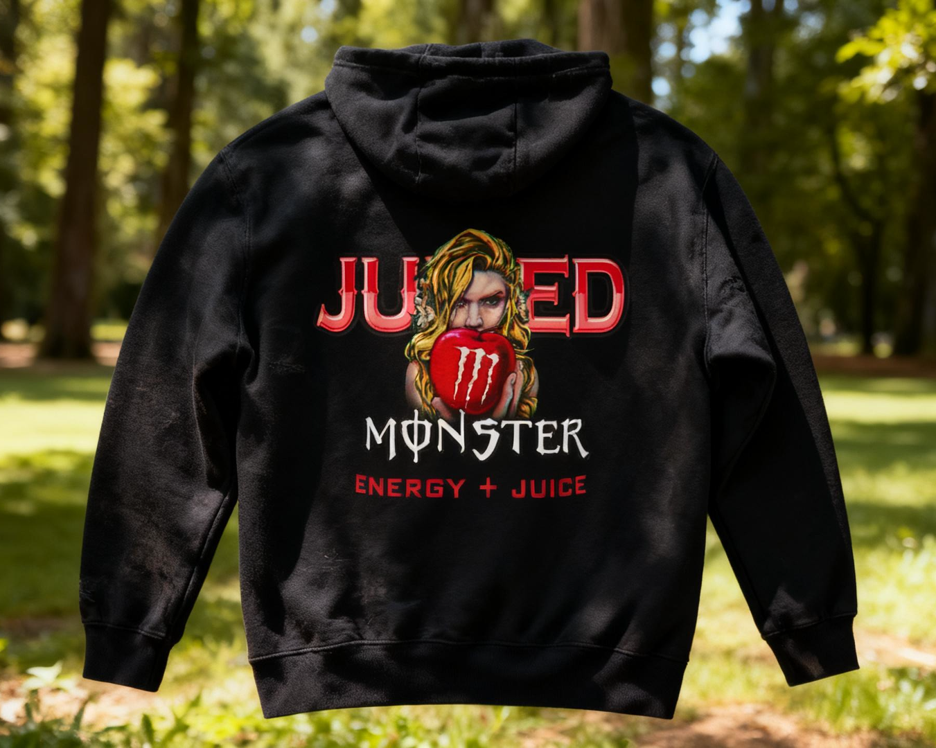 Hoodie - Juiced Monster Energy Graphic Pullover