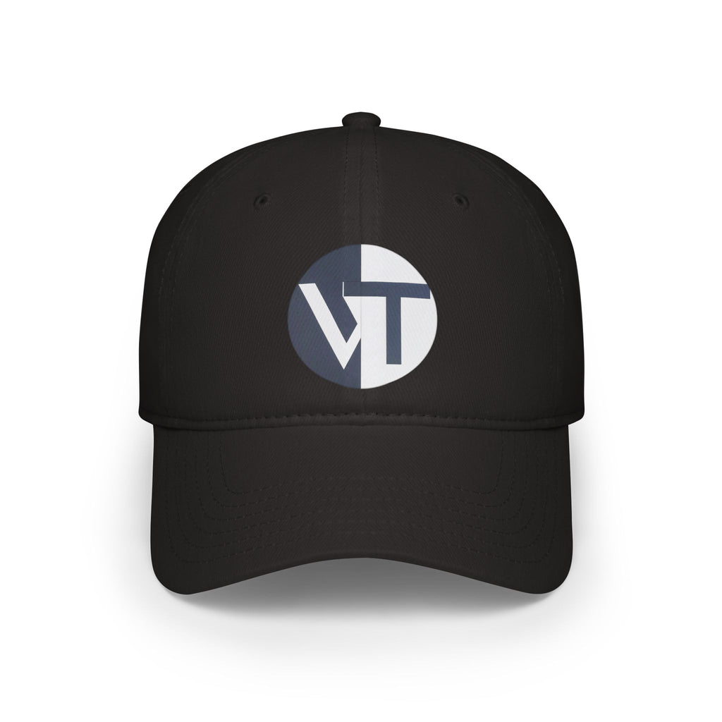 VT Monogram Low Profile Baseball Cap — Minimalist Logo Hat