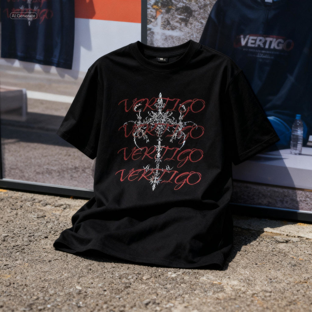 Vertigo Cybersigilism T shirt Unisex Graphic T-Shirt with Vertigo Design, Casual Tee for Everyday Wear, Gift for Friends, Concert Merch, Festival Outfit