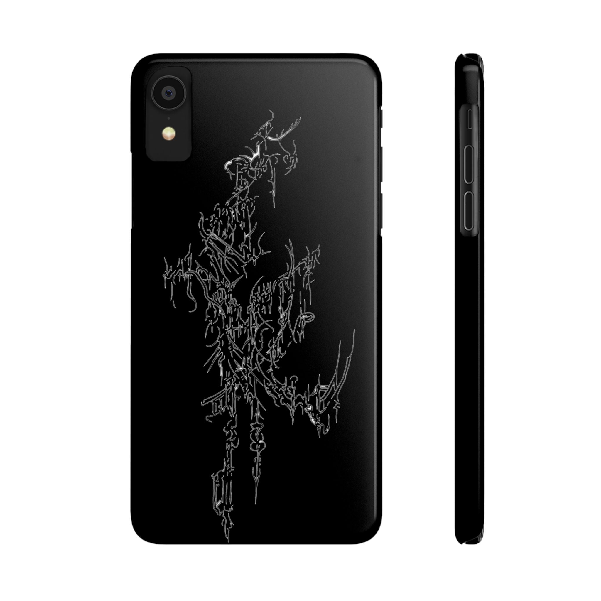 Cyber Sigilism 1 Slim Phone Case iPhone 8 - iPhone 15