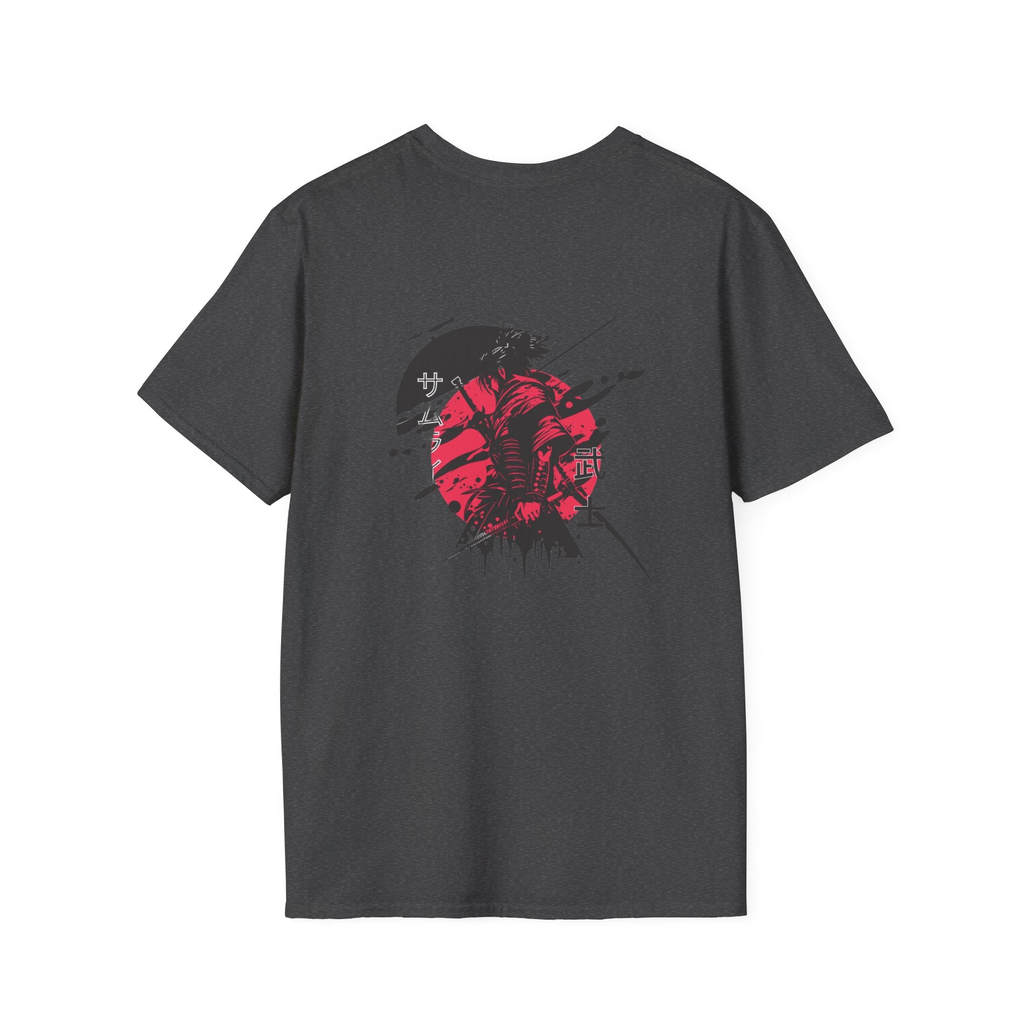 Graphic T-Shirt — Red Sun Samurai Back Print