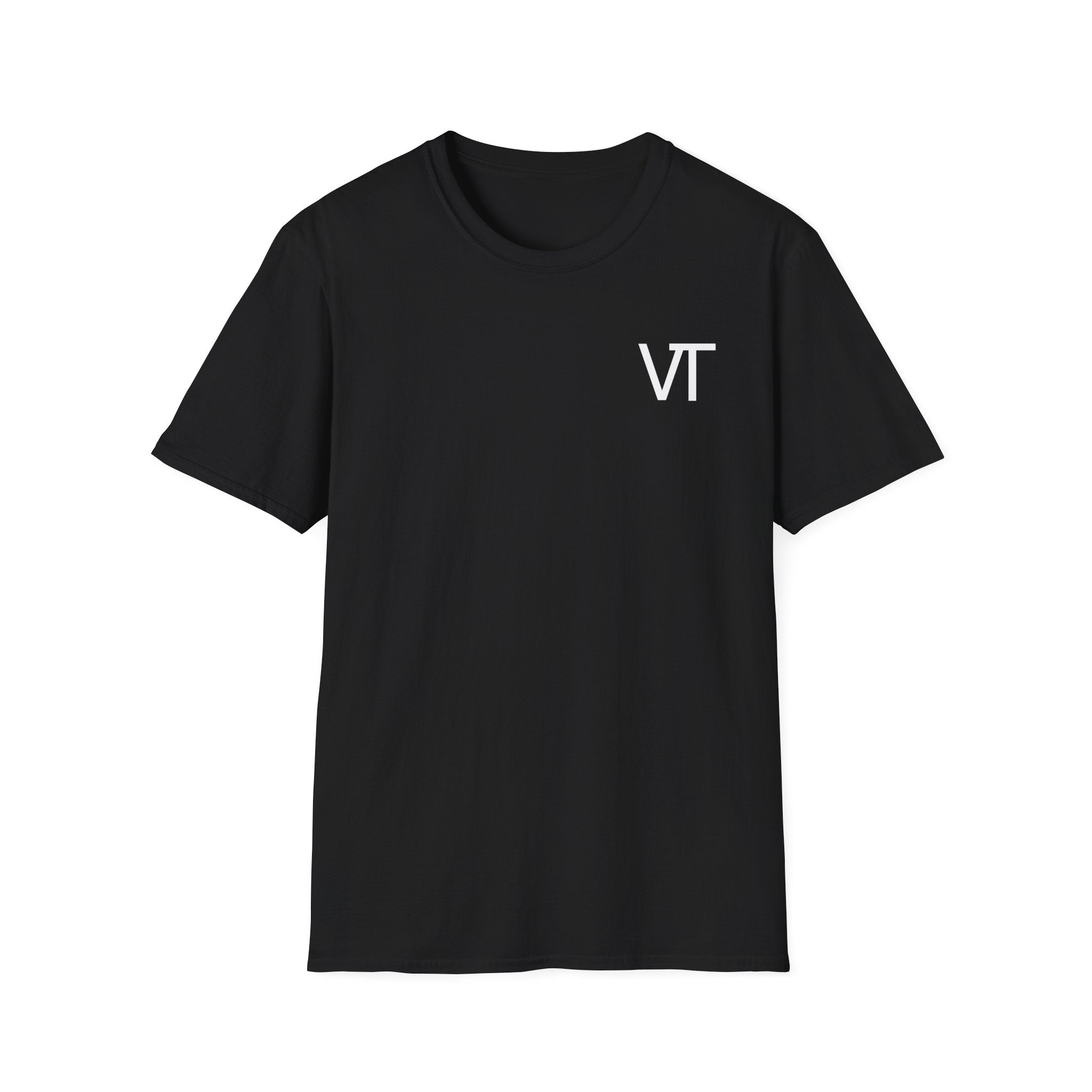 Unisex Softstyle T-Shirt with VT Design - Casual Graphic Tee for Everyday Wear, Gift, Summer Style, Trendy Apparel