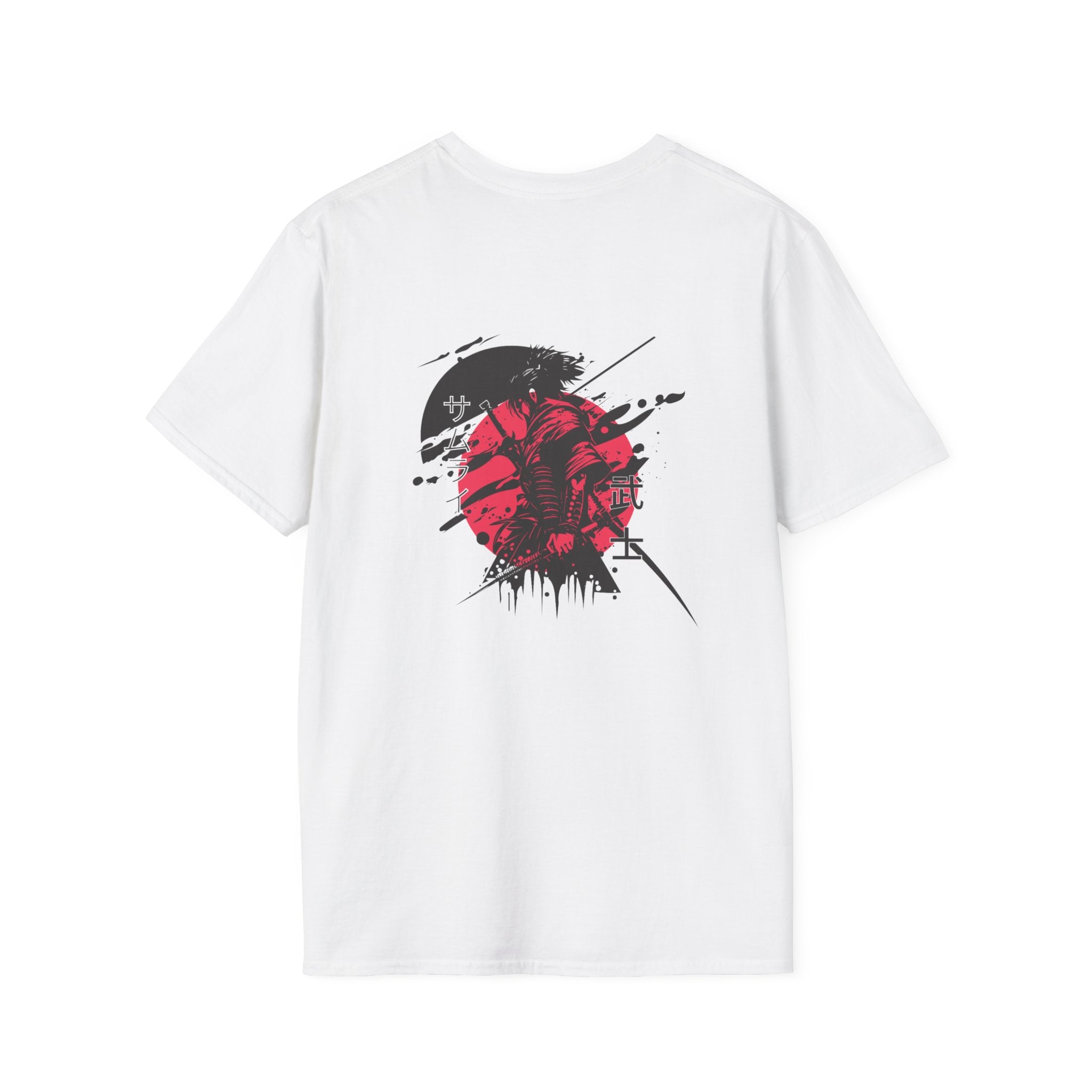Graphic T-Shirt — Red Sun Samurai Back Print