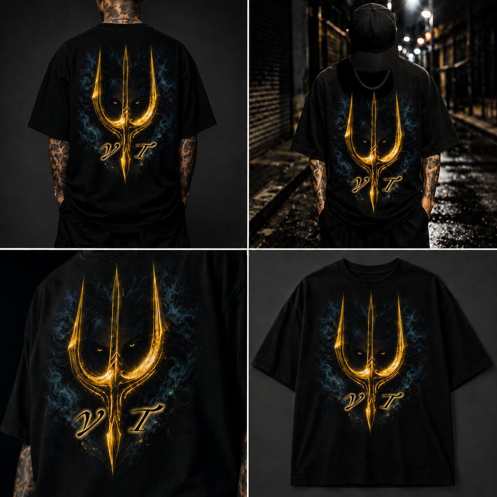 ZYZZ W Inspired Unisex Oversized Cotton T-Shirt
