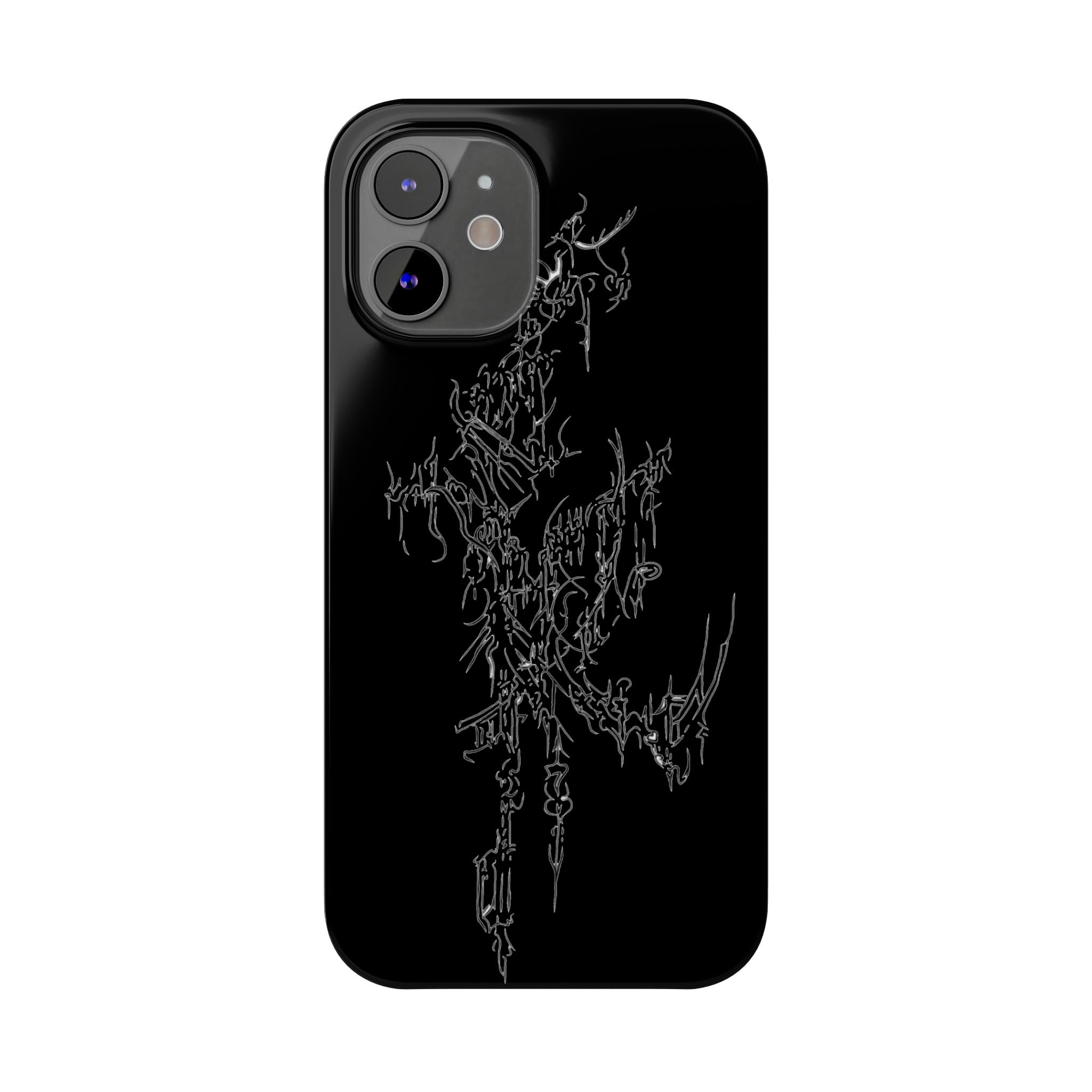 Cyber Sigilism 1 Slim Phone Case iPhone 8 - iPhone 15