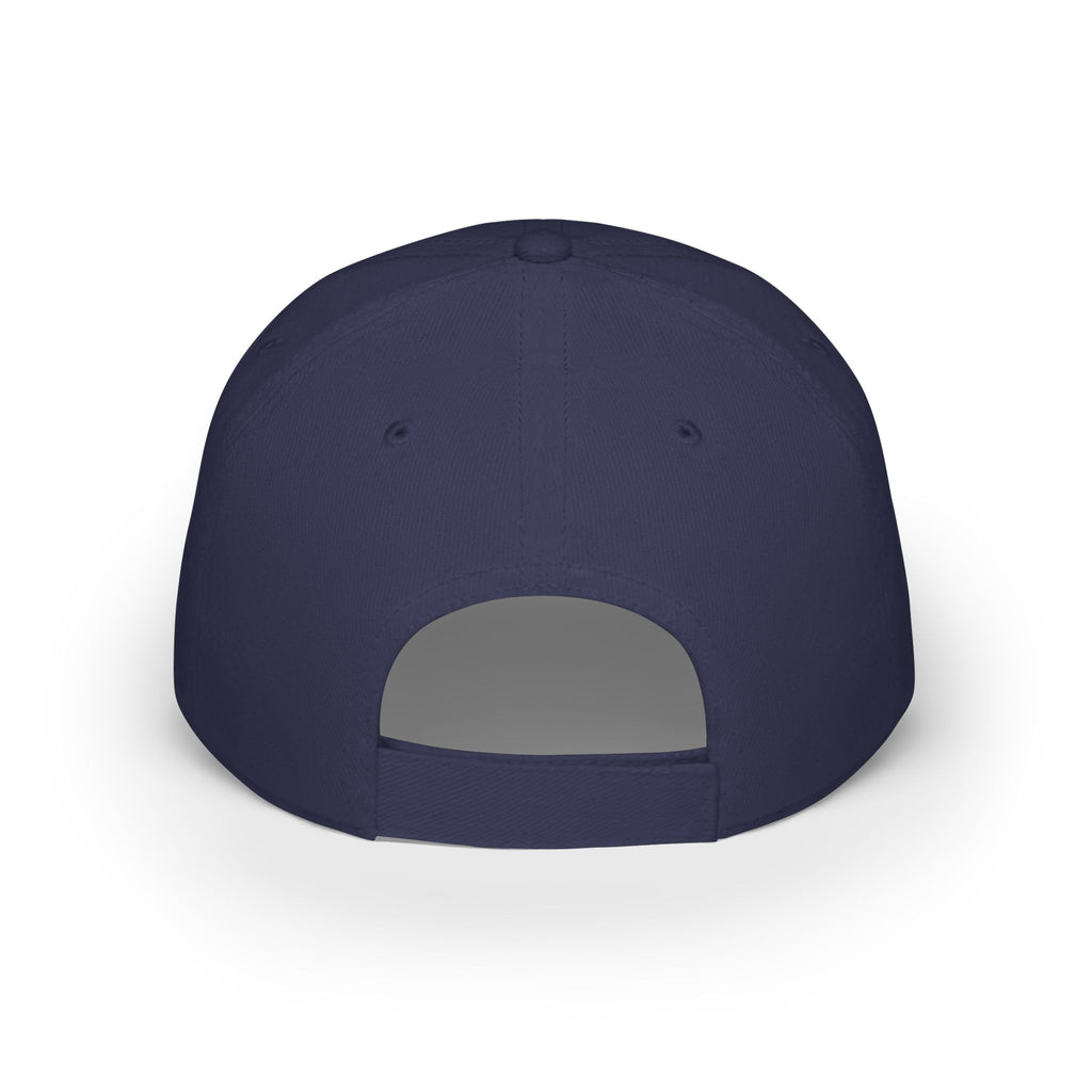VT Monogram Low Profile Baseball Cap — Minimalist Logo Hat