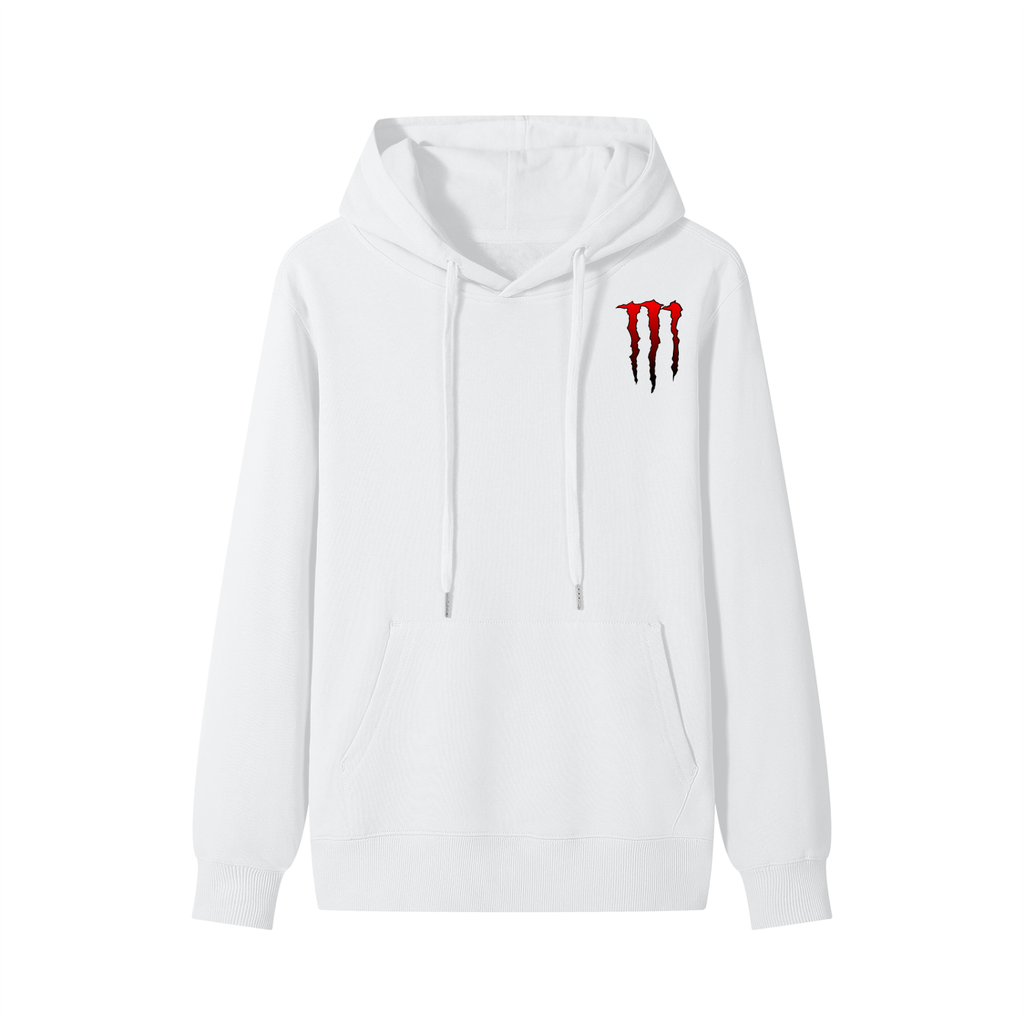 BAD APPLE Monster energy Hoodie White Classic Unisex Cotton Hoodie